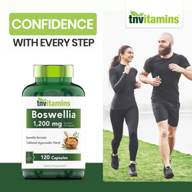 Composition et ingrédients d'extrait de Boswellia tnvitamins