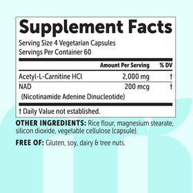 Composition nutritionnelle de Micro Ingredients Acetyl L-Carnitine HCl