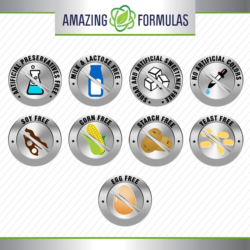 Comprimé de biotine Amazing Nutrition avec vue rapprochée