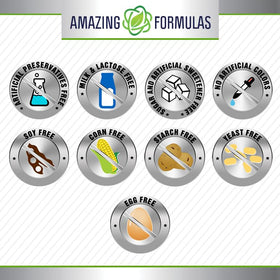 Comprimé de biotine Amazing Nutrition avec vue rapprochée