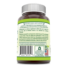 Comprimé de Bromélaïne 500 mg Herbal Secrets sur une surface blanche