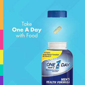 Comprimé de Multivitamines ONE A DAY sur une table