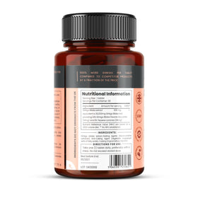 Comprimé de pureclinica Ginkgo Biloba sur fond blanc