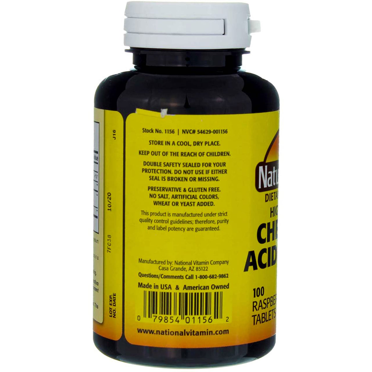 Comprimés à croquer Nature's Blend, présentation sur une table