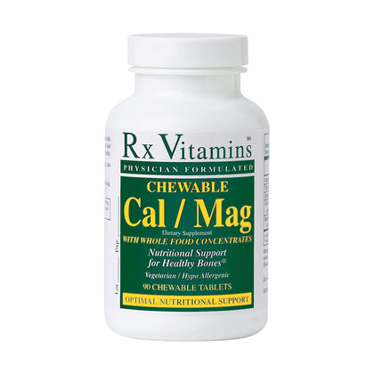 Comprimés à croquer Rx Vitamins au calcium et magnésium, saveur vanille