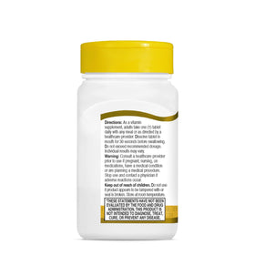 Comprimés B-12 2500mcg de 21st Century, vue de près