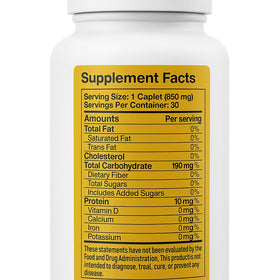 Comprimés Curcuyin Curcuma 850mg sur une surface blanche