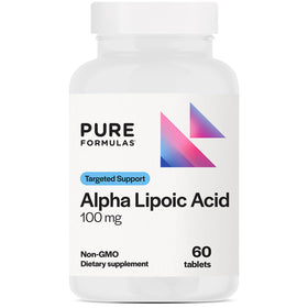 Comprimés d'acide alpha lipoïque 100 mg PureFormulas en boîte
