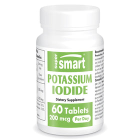 Comprimés d'iodure de potassium Supersmart en emballage