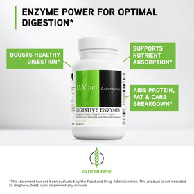 Comprimés DAVINCI Multi-Enzymes sur une table