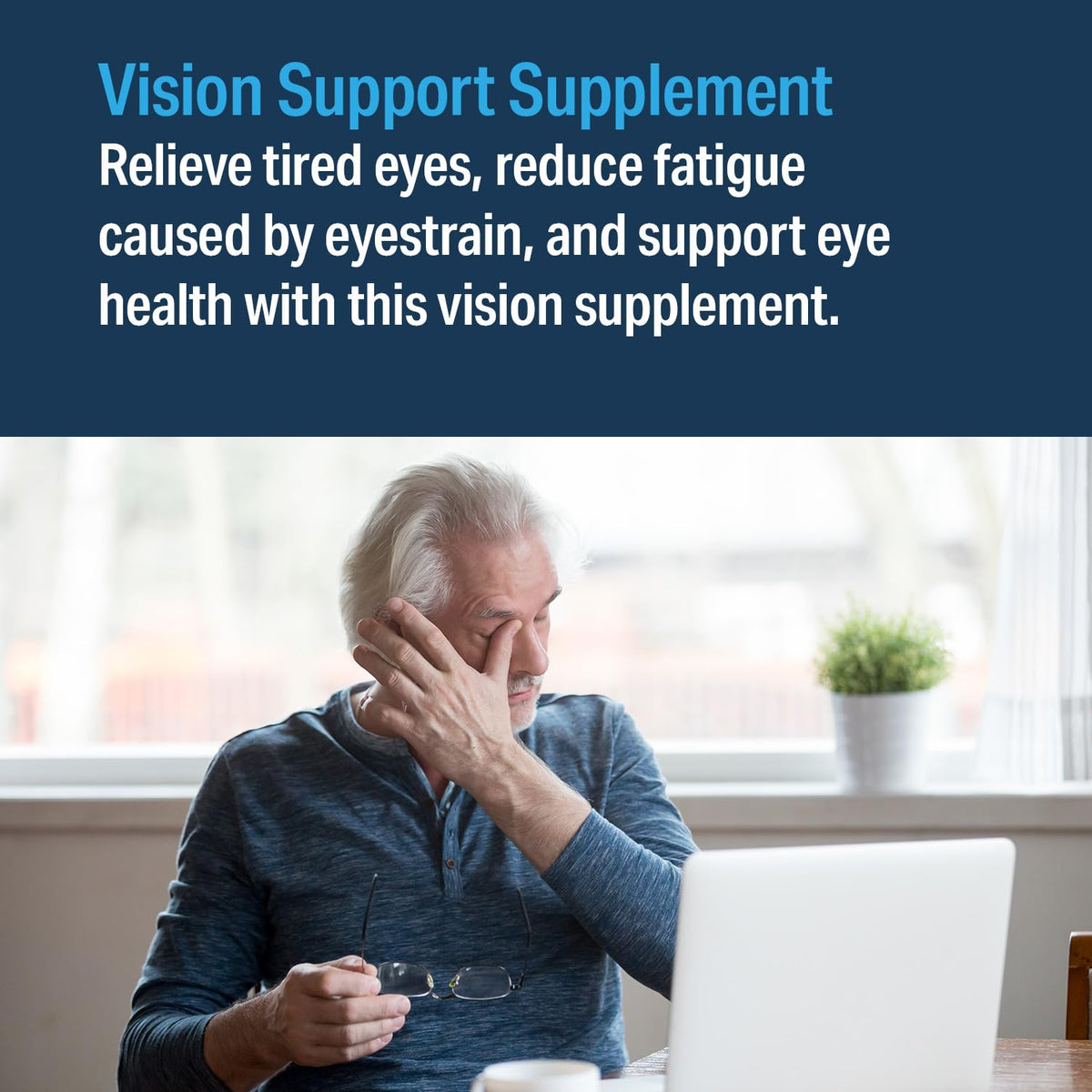 Comprimés de Advanced Bionutritionals Complément Alimentaire Vision sur une table