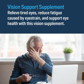 Comprimés de Advanced Bionutritionals Complément Alimentaire Vision sur une table