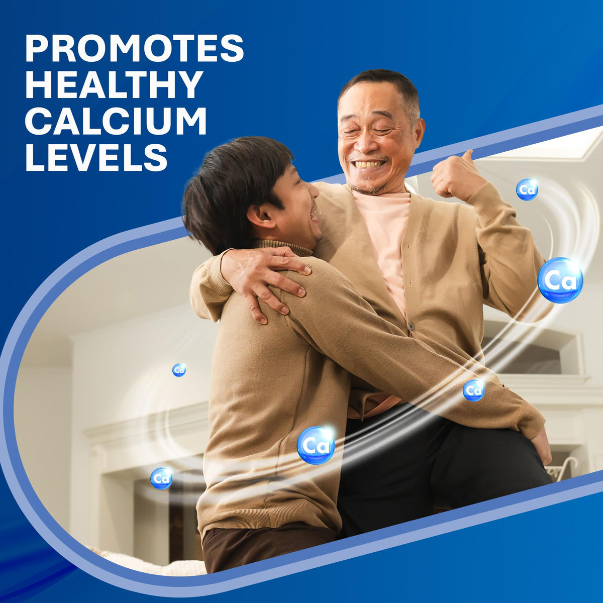 Comprimés de calcium MAJOR avec une cuillère
