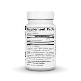 Comprimés de L-Phénylalanine Source Naturals sur une surface blanche