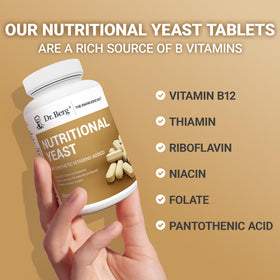 Comprimés de levure avec goût vanille Dr. Berg Nutritionals