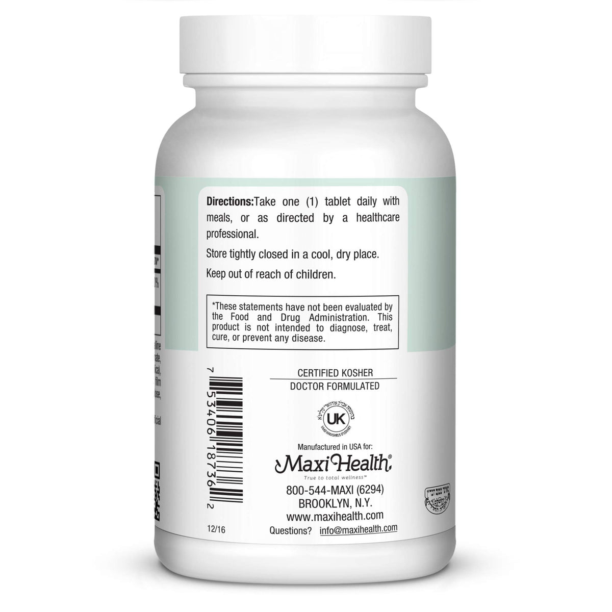 Comprimés de Maxi Health Vitamine D3 1000 IU sur une surface