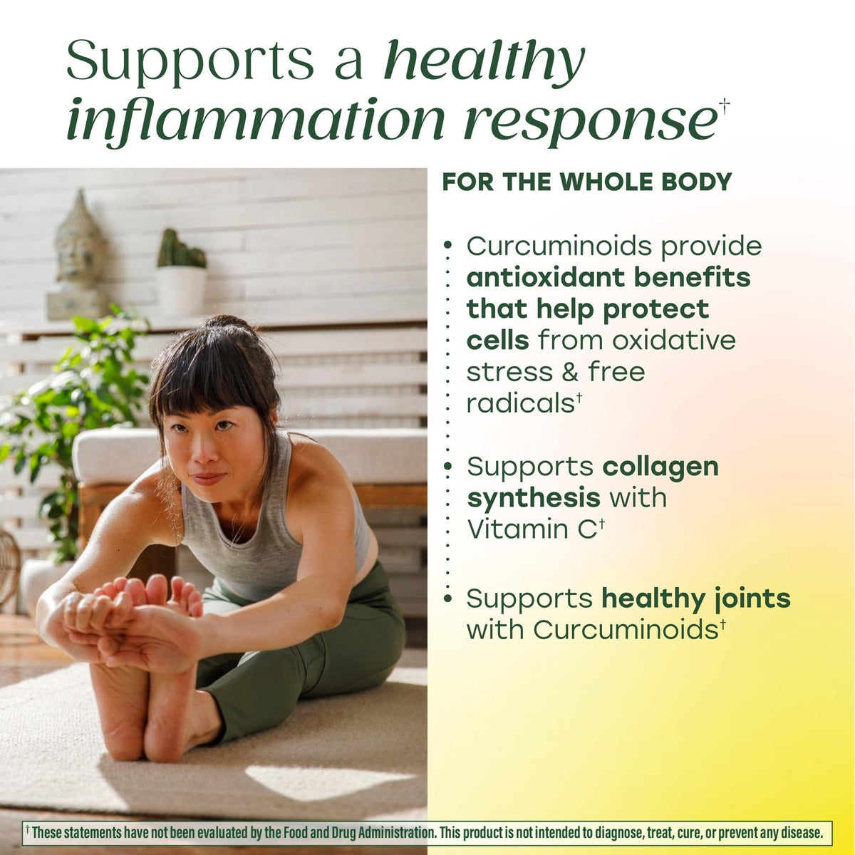 Comprimés de MegaFood Curcuma Curcumin sur une surface blanche