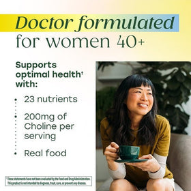 Comprimés de MegaFood Multivitamines Avancées Femme 40+