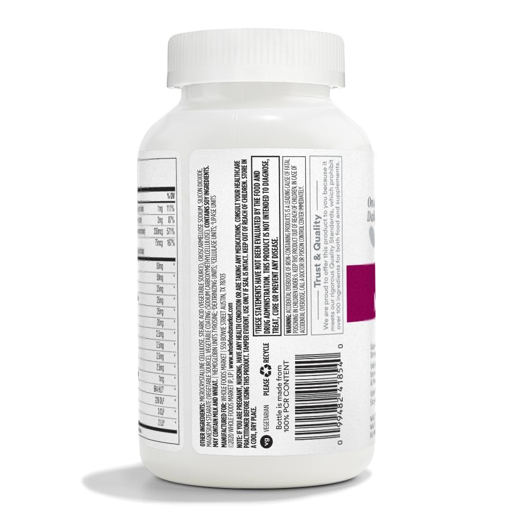 Comprimés de multivitamines Femmes 365, en gros plan