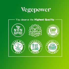 Comprimés de Multivitamines VEGEPOWER dans un verre d'eau