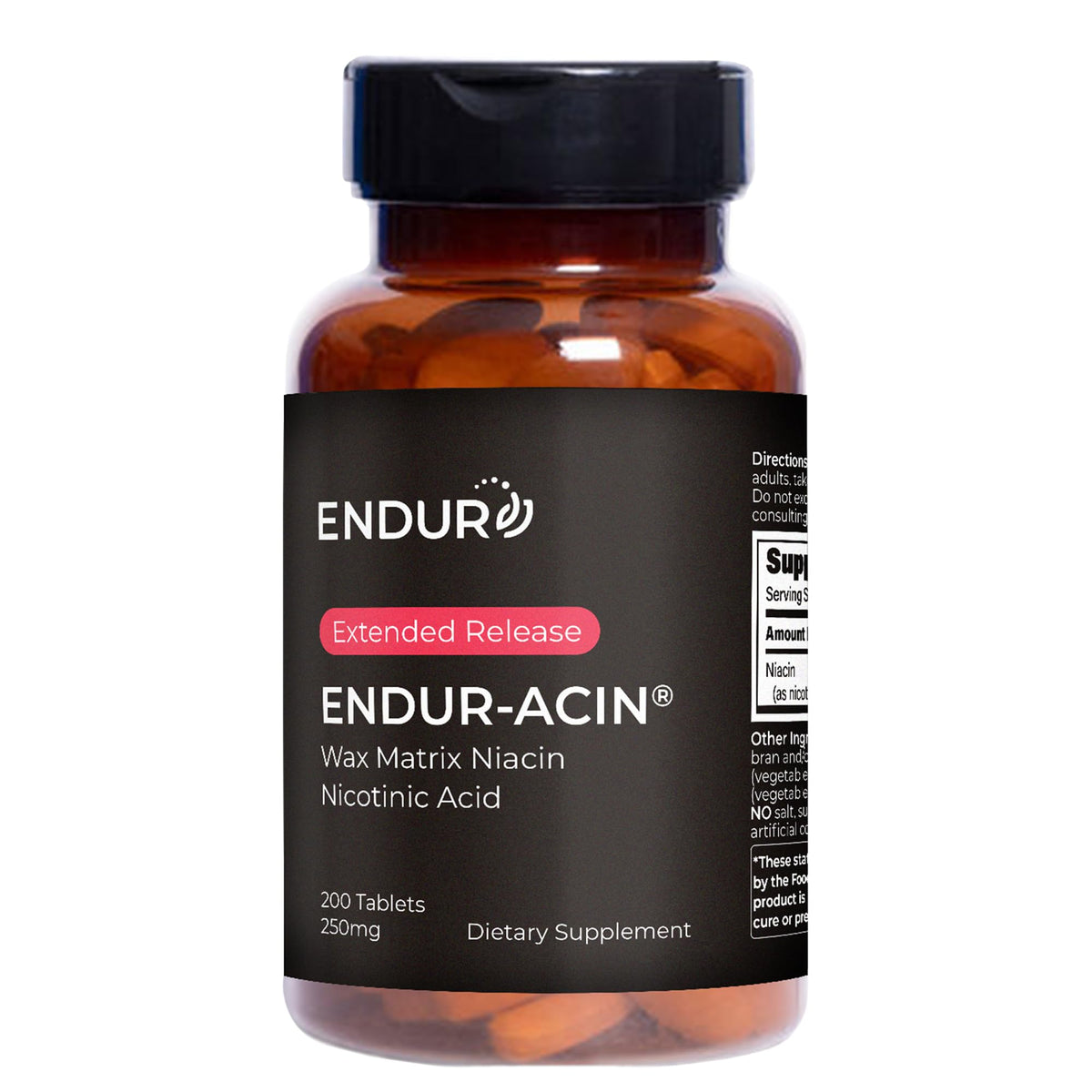Comprimés de Niacine 250mg use Products en boîte