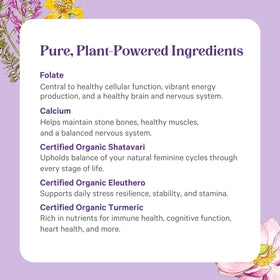 Comprimés de PURE SYNERGY Vita·Min·Herb dans une main