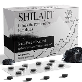 Comprimés de Shilajit ORBILIVE 1000 mg, boîte de 60 comprimés