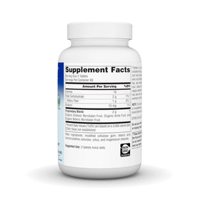 Comprimés de Triphala Gold 1000mg, présentation sur fond blanc