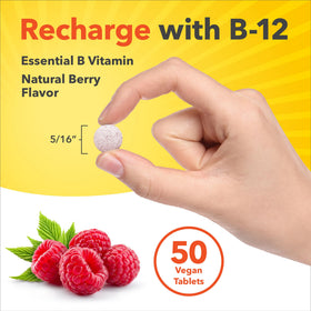 Comprimés de Vitamine B12 Sundance avec fruits frais