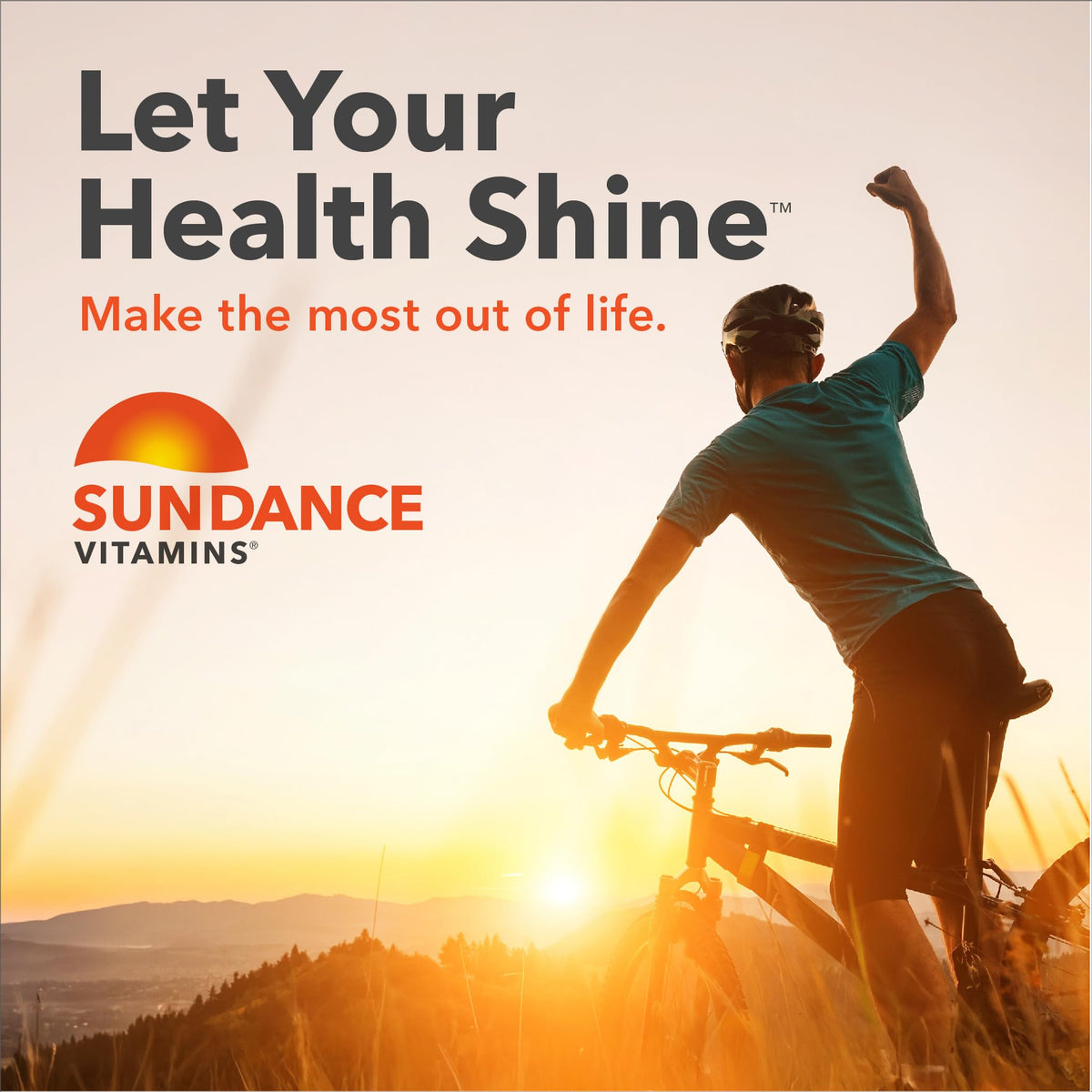 Comprimés de Vitamine B12 Sundance sur fond noir