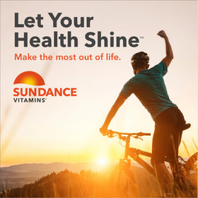 Comprimés de Vitamine B12 Sundance sur fond noir