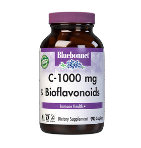Comprimés de Vitamine C 1000 mg BlueBonnet en boîte de 90 comprimés