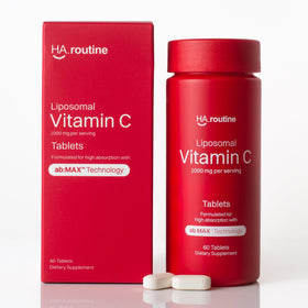 Comprimés de vitamine C liposomale Haroutine 1000mg, 60 comprimés en boîte
