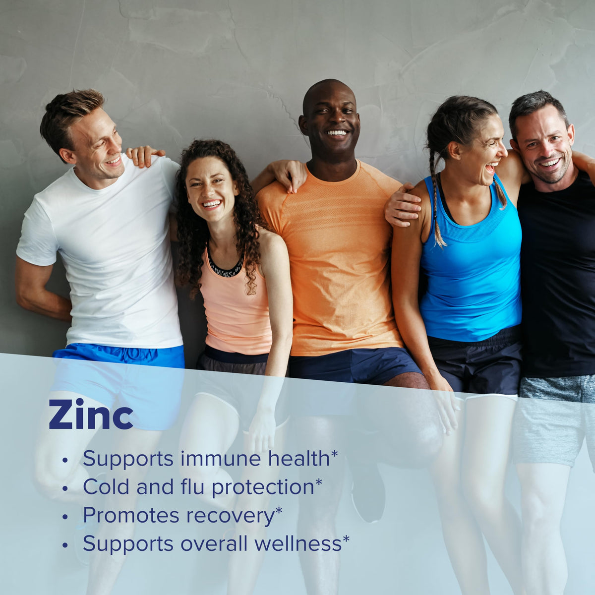 Comprimés de Zinc 25 mg avec Vitamine D3, présentation ouverte