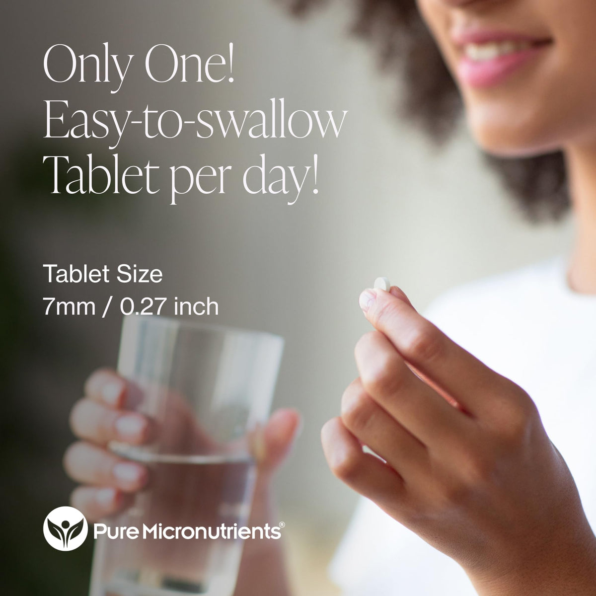 Comprimés de Zinc 50mg Pure Micronutrients dans un bol