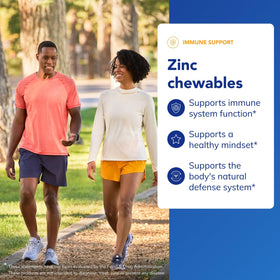 Comprimés de Zinc Pure Encapsulations avec goût orange naturel