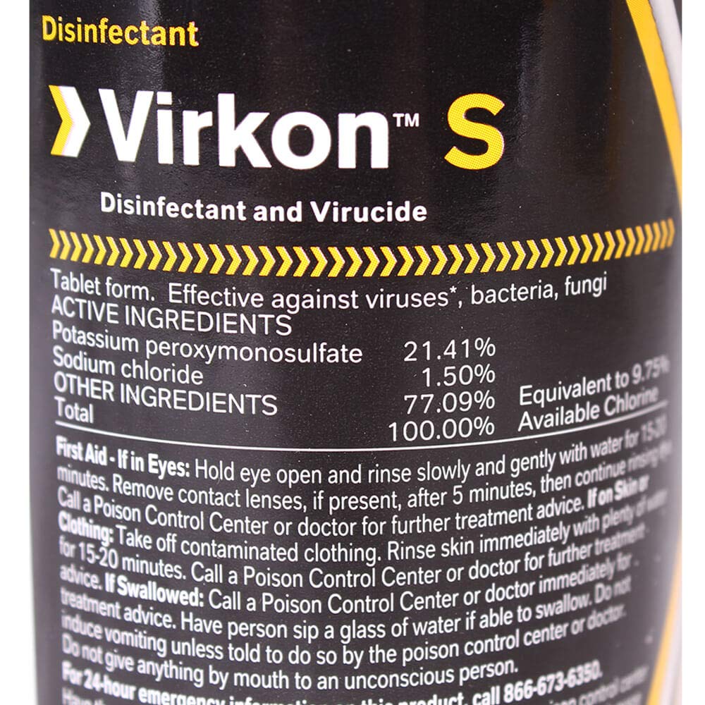 Comprimés DuPont Virkon S en détail
