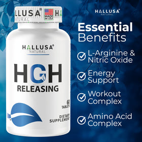 Comprimés Hallusa Natural sur une cuillère