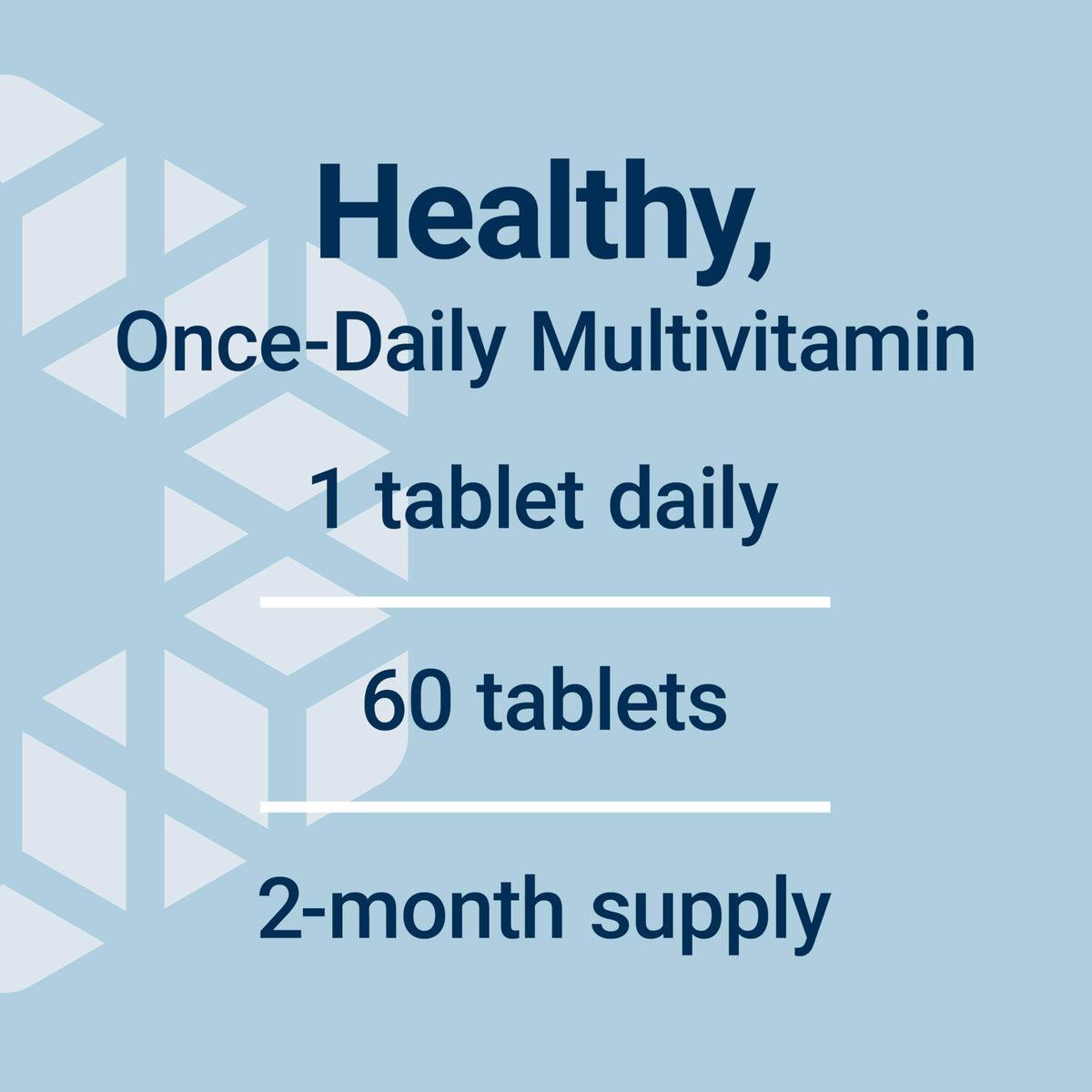 Comprimés Life Extension Multivitamine One-Per-Day dans une main