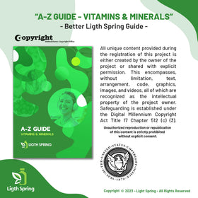 Comprimés Multivitamines Complètes LightSpring sur une table