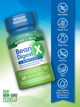 Comprimés Nature's Truth Multi-Enzymes sur une table