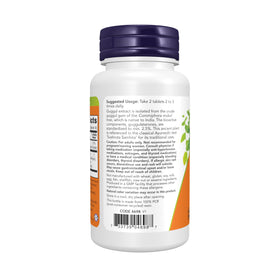 Comprimés NOW Foods Extrait de Guggul sur une table
