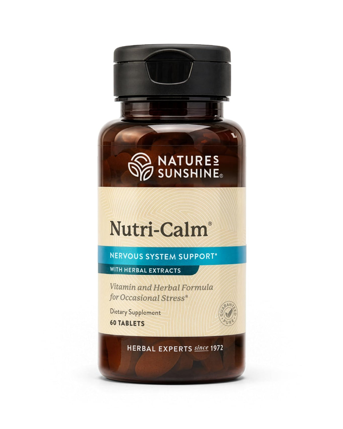 Comprimés Nutri-Calm de Nature's Sunshine en flacon de 60 unités
