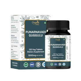 Comprimés Punarnavadi Guggulu ORGANIC SPREE vue de face