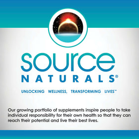 Comprimés Source Naturals Algue Bleu-Vert sur une table