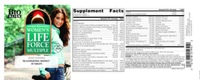 Comprimés Source Naturals Femmes Life Force Multiple avec des aliments