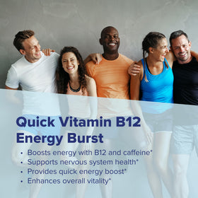 Comprimés sublinguales B-12 1 000 mcg de quality Source, format et dosage