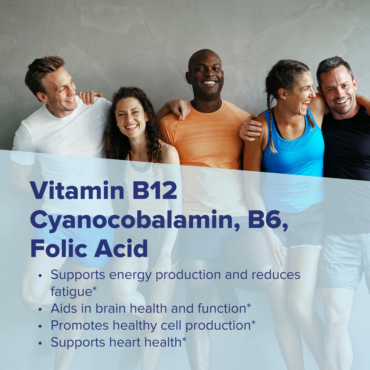 Comprimés sublinguales B-12 5000 mcg de quality Source, boîte ouverte montrant les comprimés