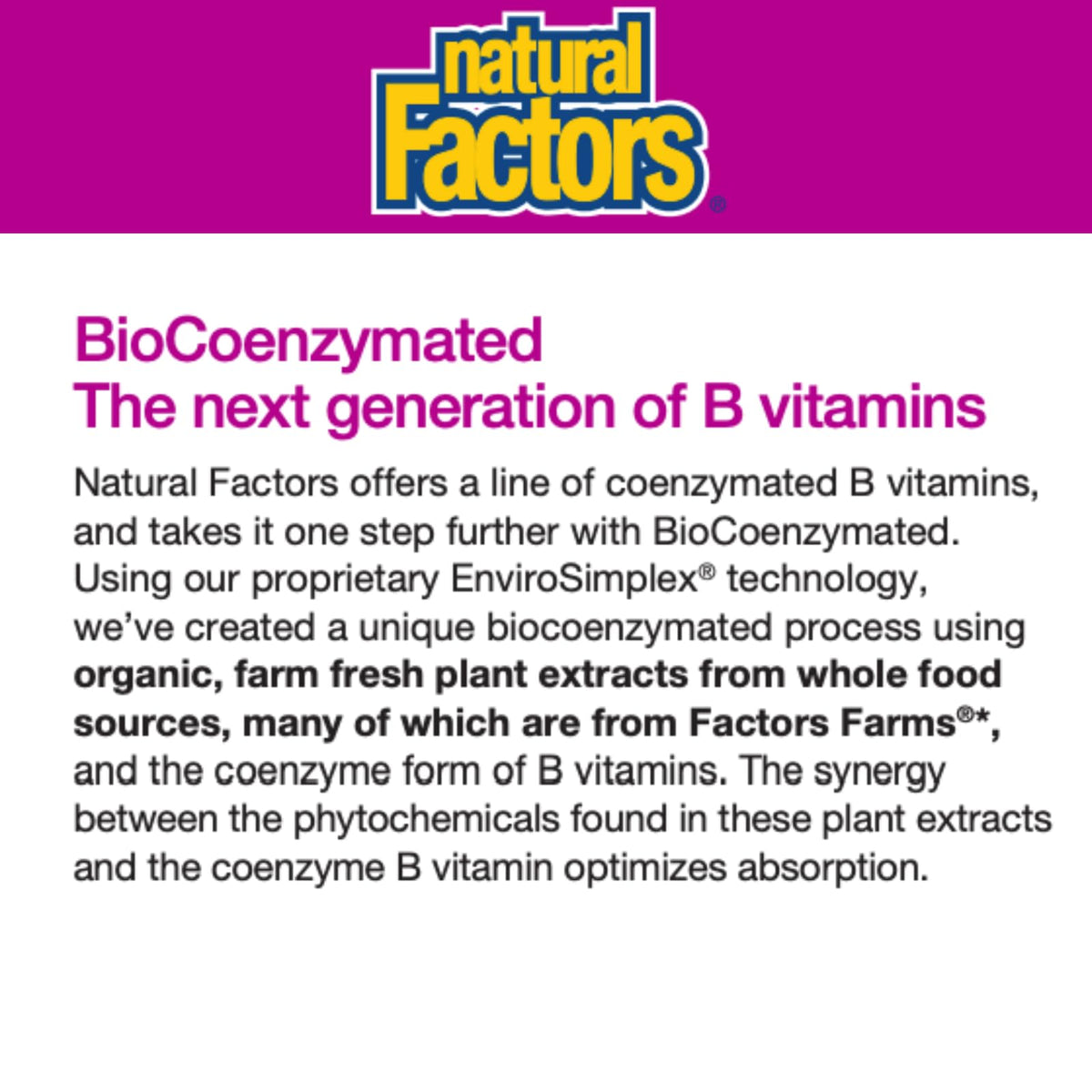 Comprimés sublinguales Natural Factors BioCoenzymated 5-MTHF + B12 sur une surface blanche