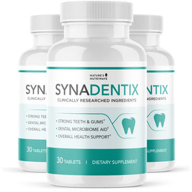 Comprimés Synadentix de Nature’s NutriWave en boîte, vue de face
